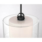 Minka-Lavery 2066-899 Dark Matte Black Seville 12.75'' 1-light Convertible Pendant/semi-flush Mount Image 5