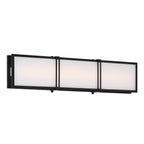 Minka-Lavery 16013-899-L Dark Matte Black Merick 24'' Wide Led Bath Bar Image 9