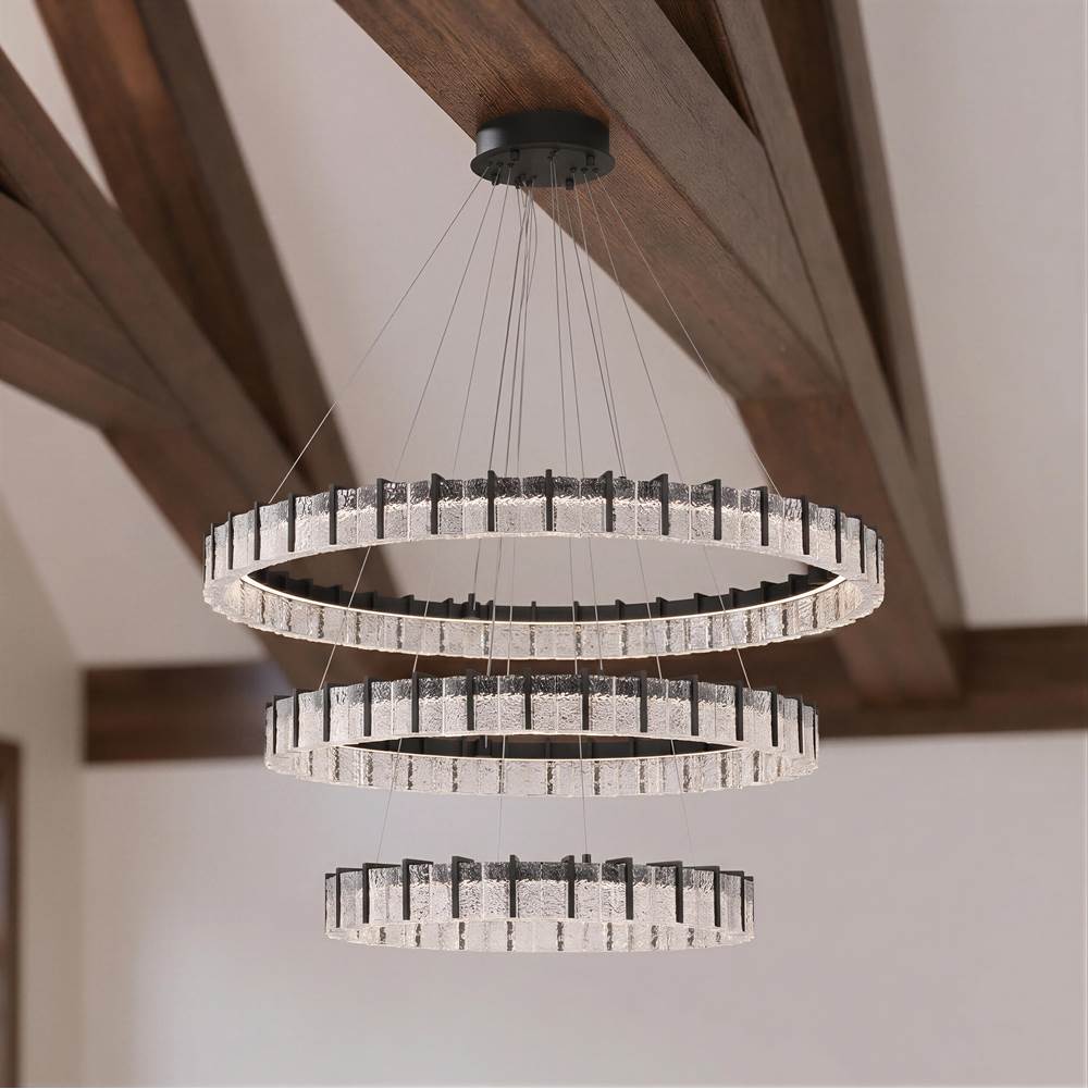Minka-Lavery 2410-899-L Dark Matte Black Sevryn 44.5'' Led Chandelier Image 3