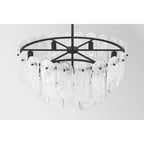 Minka-Lavery 2599-899 Dark Matte Black Oldmill 30.25'' 9-light Pendant Image 6