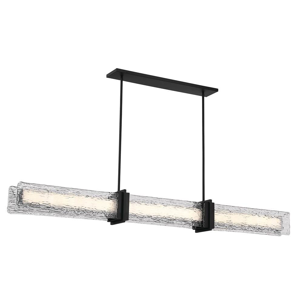 Minka-Lavery 5667-899-L Dark Matte Black Lumina 66'' Led Linear Chandelier Image 9