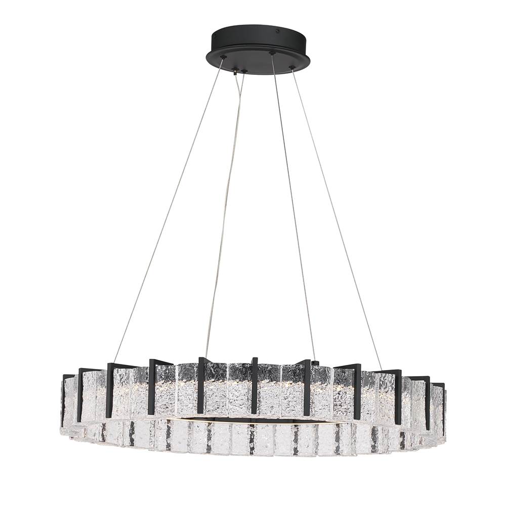 Minka-Lavery 2415-899-L Dark Matte Black Sevryn 27.5'' Led Pendant Image 9