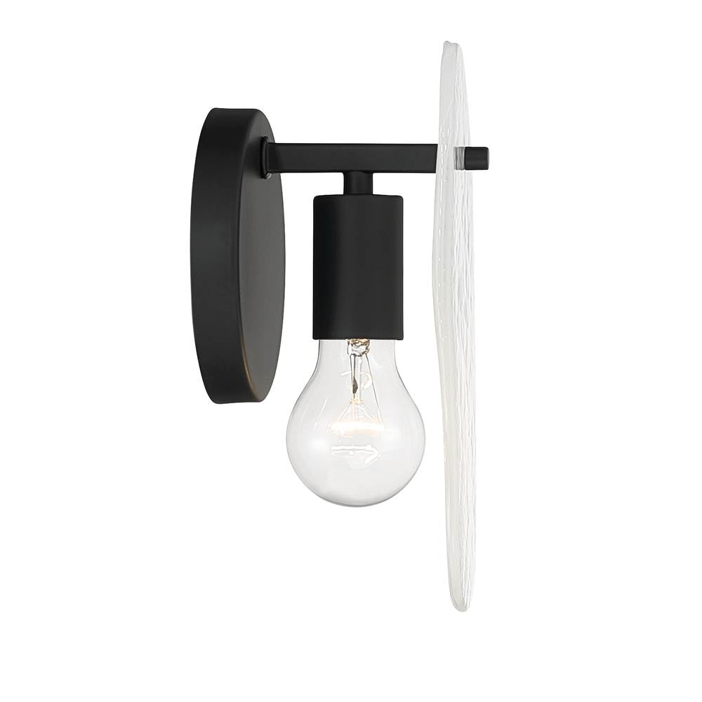 Minka-Lavery 2591-899 Dark Matte Black Oldmill 9.75'' High 1-light Wall Sconce Image 7
