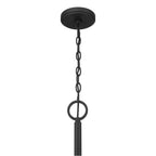 Minka-Lavery 3638-899 Dark Matte Black Veil 37.5'' 10-light Pendant Image 5