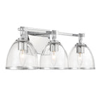 Minka-Lavery 15023-77 Chrome Wynnfrost 24'' Wide 3-light Vanity Image 8