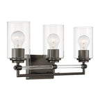 Minka-Lavery 2643-749 Rustic Gun Metal Binsly 24'' Wide 3-light Vanity Image 8