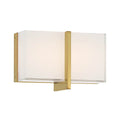 Minka-Lavery 2921-791-L Brushed Gold High Rise 8.5'' Wide Led Bath Bar Image 1