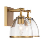 Minka-Lavery 15022-791 Brushed Gold Wynnfrost 15'' Wide 2-light Vanity Image 7