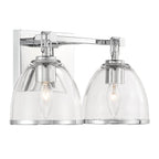 Minka-Lavery 15022-77 Chrome Wynnfrost 15'' Wide 2-light Vanity Image 8