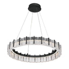 Minka-Lavery 2415-899-L Dark Matte Black Sevryn 27.5'' Led Pendant Image 8