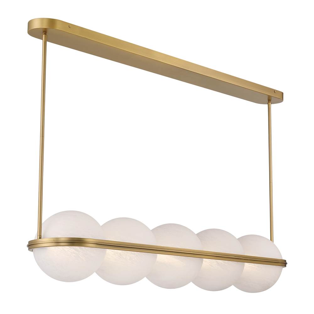 Minka-Lavery 10157-732-L Legacy Brass Vanderlane 46.25'' Led Linear Chandelier Image 8