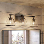 Minka-Lavery 15023-749 Rustic Gun Metal Wynnfrost 24'' Wide 3-light Vanity Image 4
