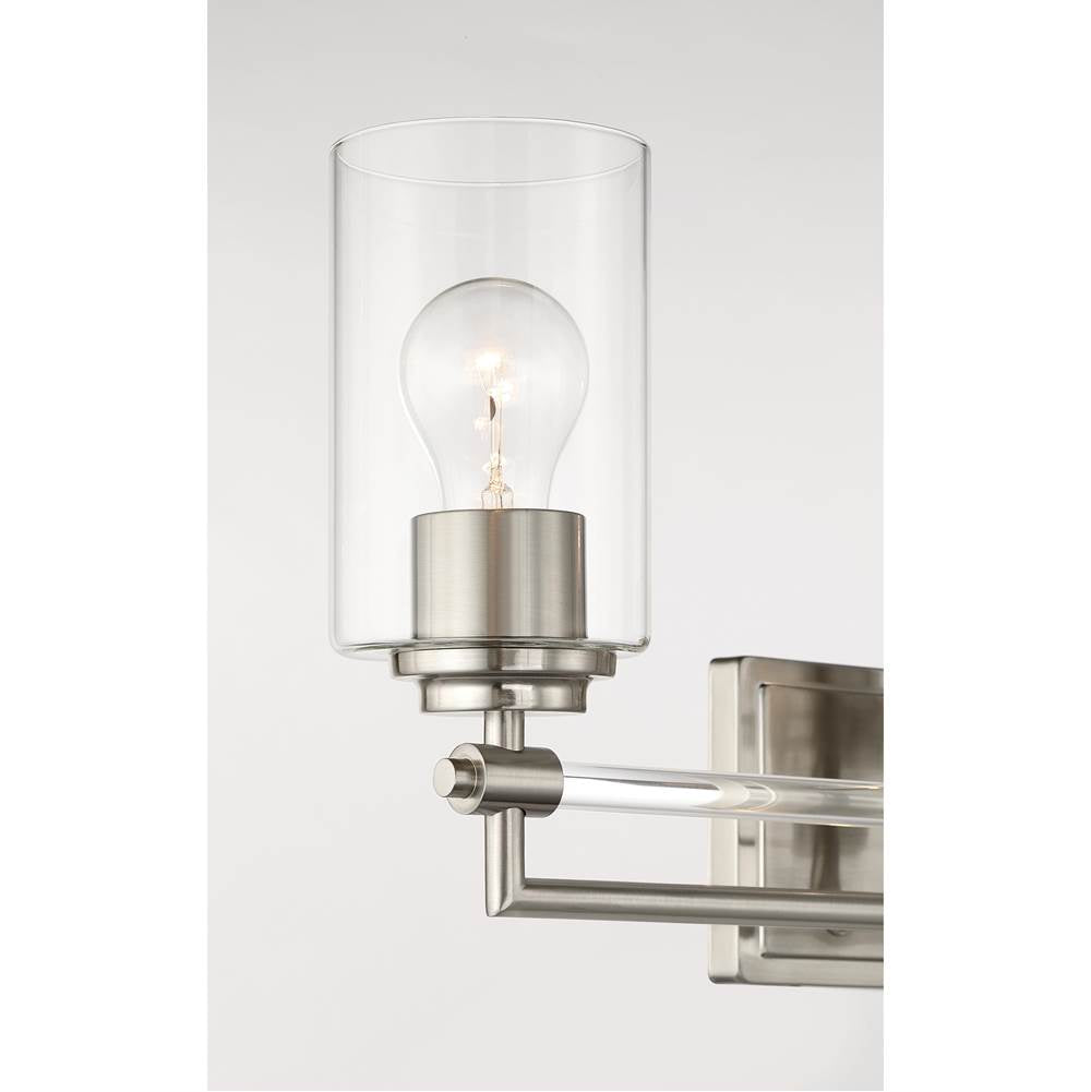 Minka-Lavery 2643-84 Brushed Nickel Binsly 24'' Wide 3-light Vanity Image 6
