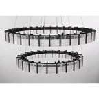Minka-Lavery 2410-899-L Dark Matte Black Sevryn 44.5'' Led Chandelier Image 6