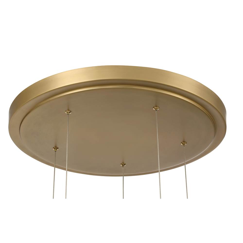 Minka-Lavery 10527-732-L Legacy Brass Bollavino 19'' Led Pendant Image 6