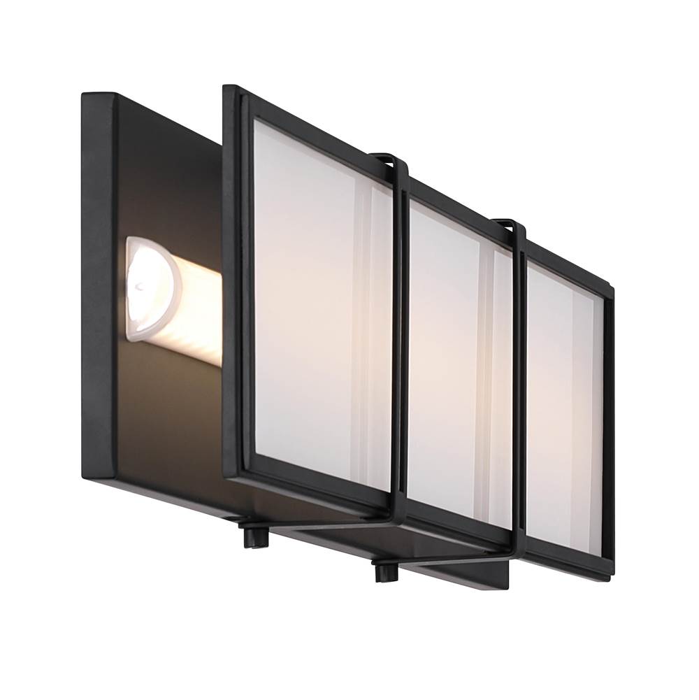 Minka-Lavery 16013-899-L Dark Matte Black Merick 24'' Wide Led Bath Bar Image 7