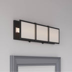 Minka-Lavery 16013-899-L Dark Matte Black Merick 24'' Wide Led Bath Bar Image 4