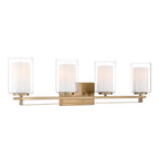 Minka-Lavery 6104-791 Brushed Gold Parsons Studio 32.5'' Wide 4-light Vanity Image 8