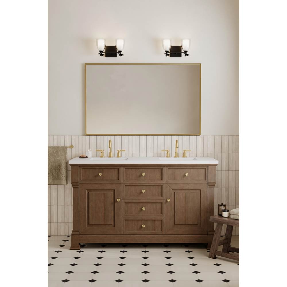 Minka-Lavery 10252-899 Dark Matte Black Elowen 13.25'' Wide 2-light Vanity Image 5