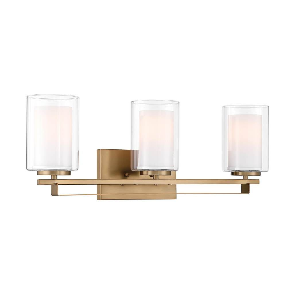 Minka-Lavery 6103-791 Brushed Gold Parsons Studio 24'' Wide 3-light Vanity Image 9