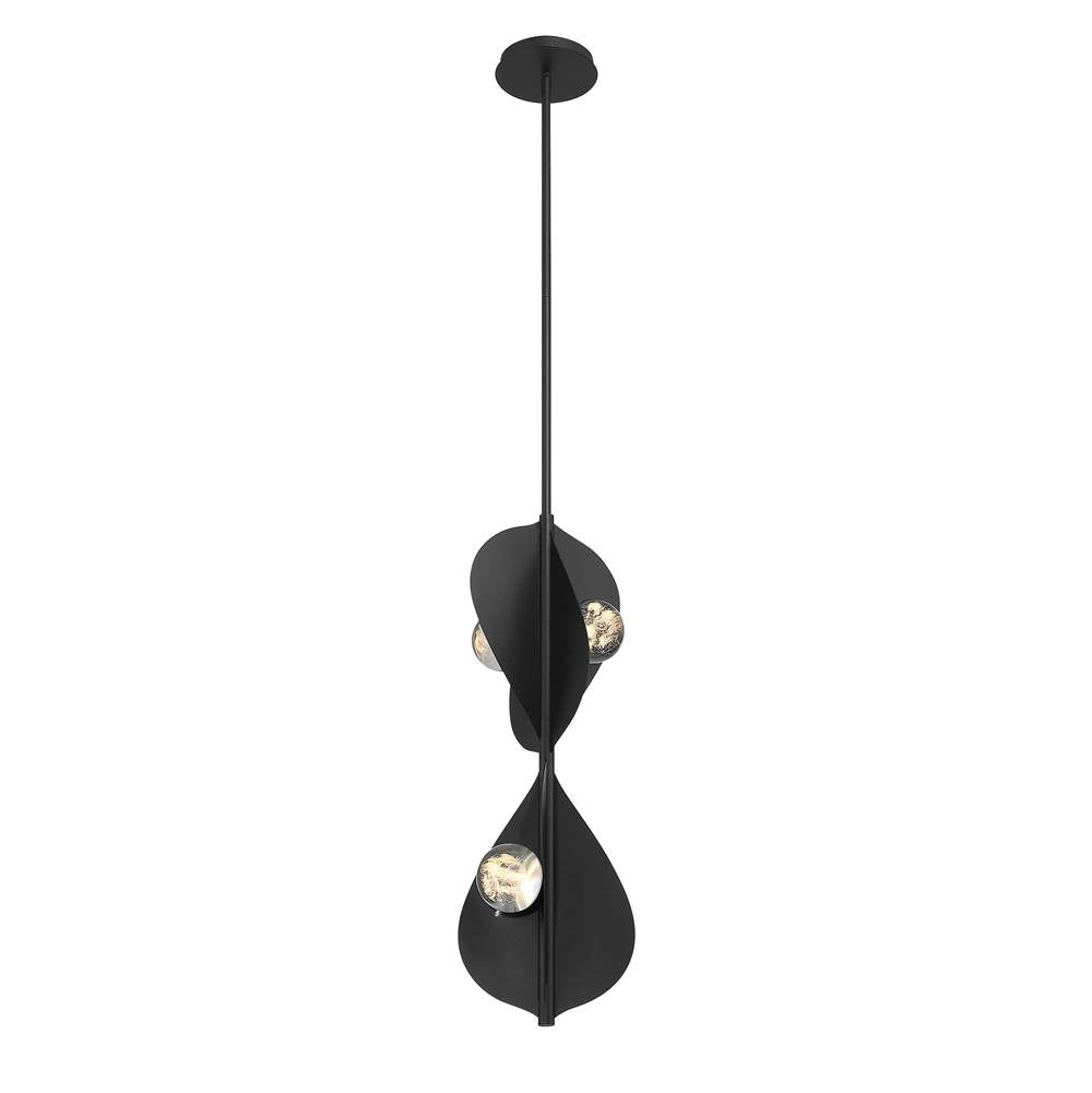 Minka-Lavery 3976-66-L Sand Coal Black Pod 8.25'' Led Pendant Image 9