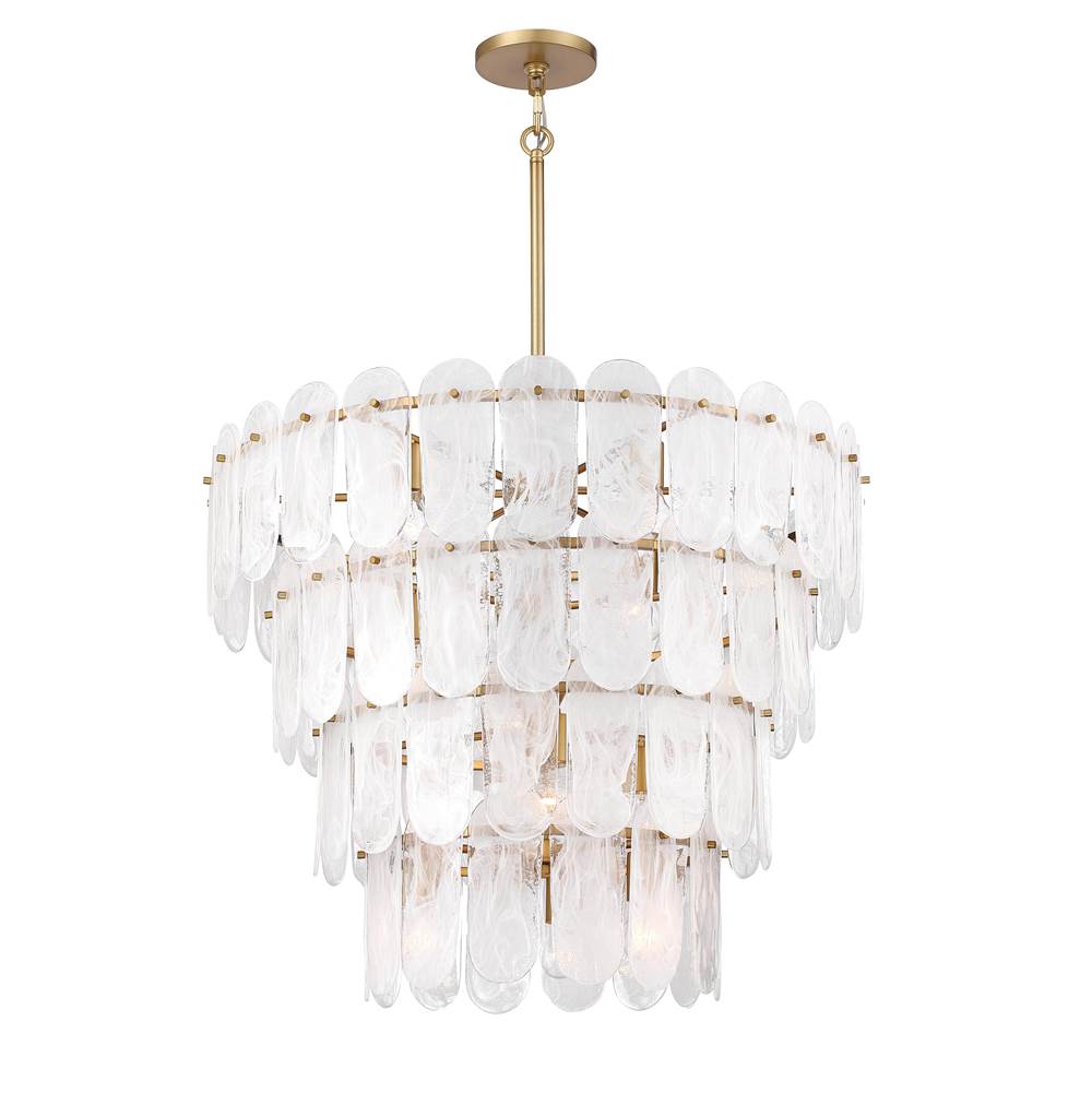 Minka-Lavery 2250-732 Legacy Brass Oldmill 37'' 15-light Pendant Image 9