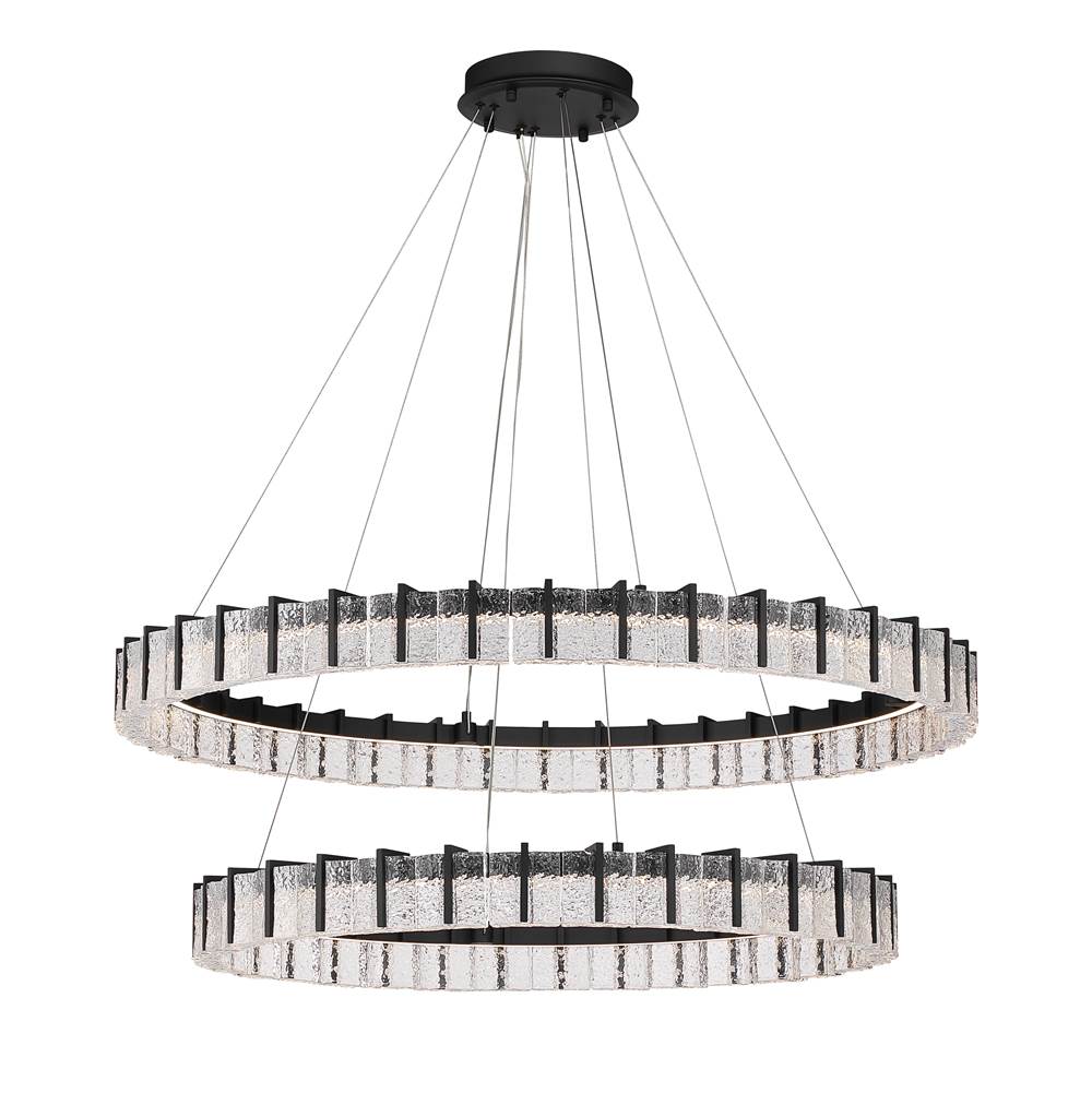 Minka-Lavery 2419-899-L Dark Matte Black Sevryn 44.5'' Led Chandelier Image 9
