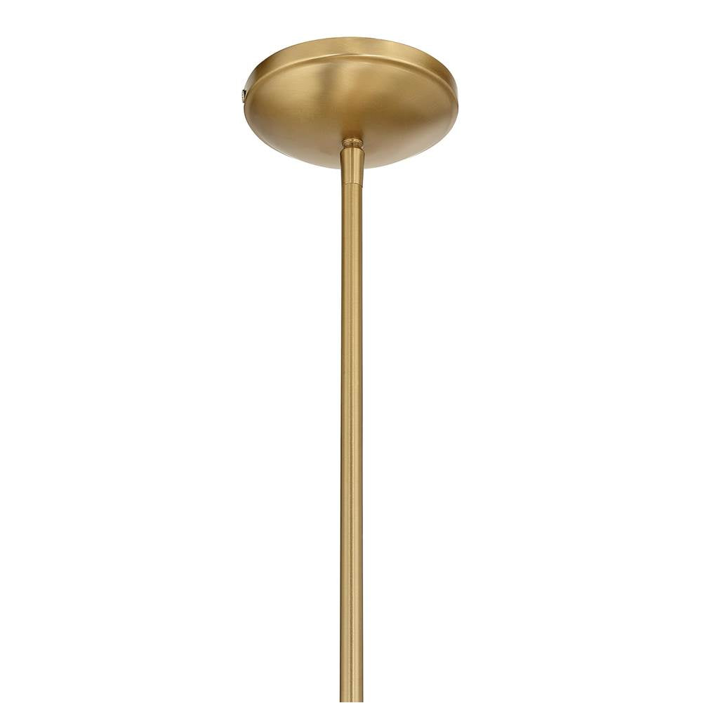Minka-Lavery 3954-796 Dark Bronze With Legacy Brass Waveform 26'' 4-light Pendant Image 5