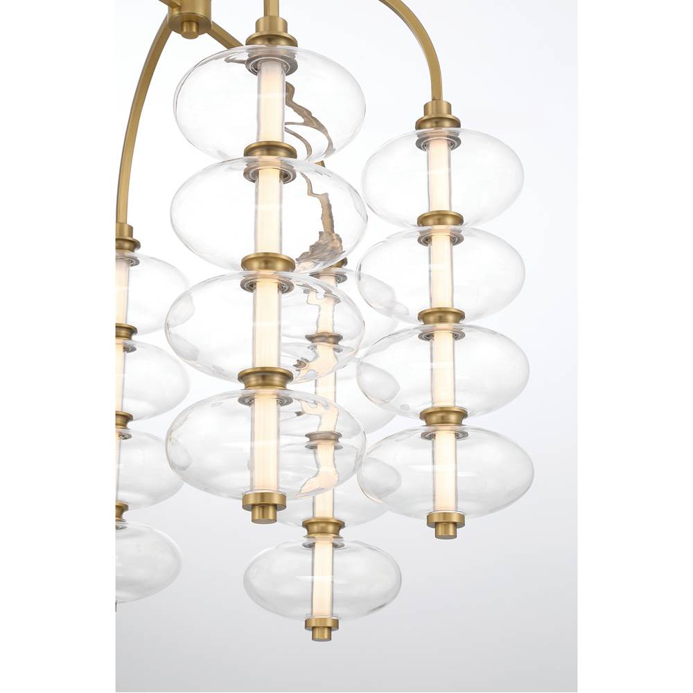 Minka-Lavery 10528-732-L Legacy Brass Bollavino 24'' Led Pendant Image 7