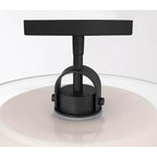 Minka-Lavery 2066-899 Dark Matte Black Seville 12.75'' 1-light Convertible Pendant/semi-flush Mount Image 2