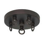 Minka-Lavery 5219-860 Dark Bronze Marbelle 84.5'' 5-light Pendant Image 3