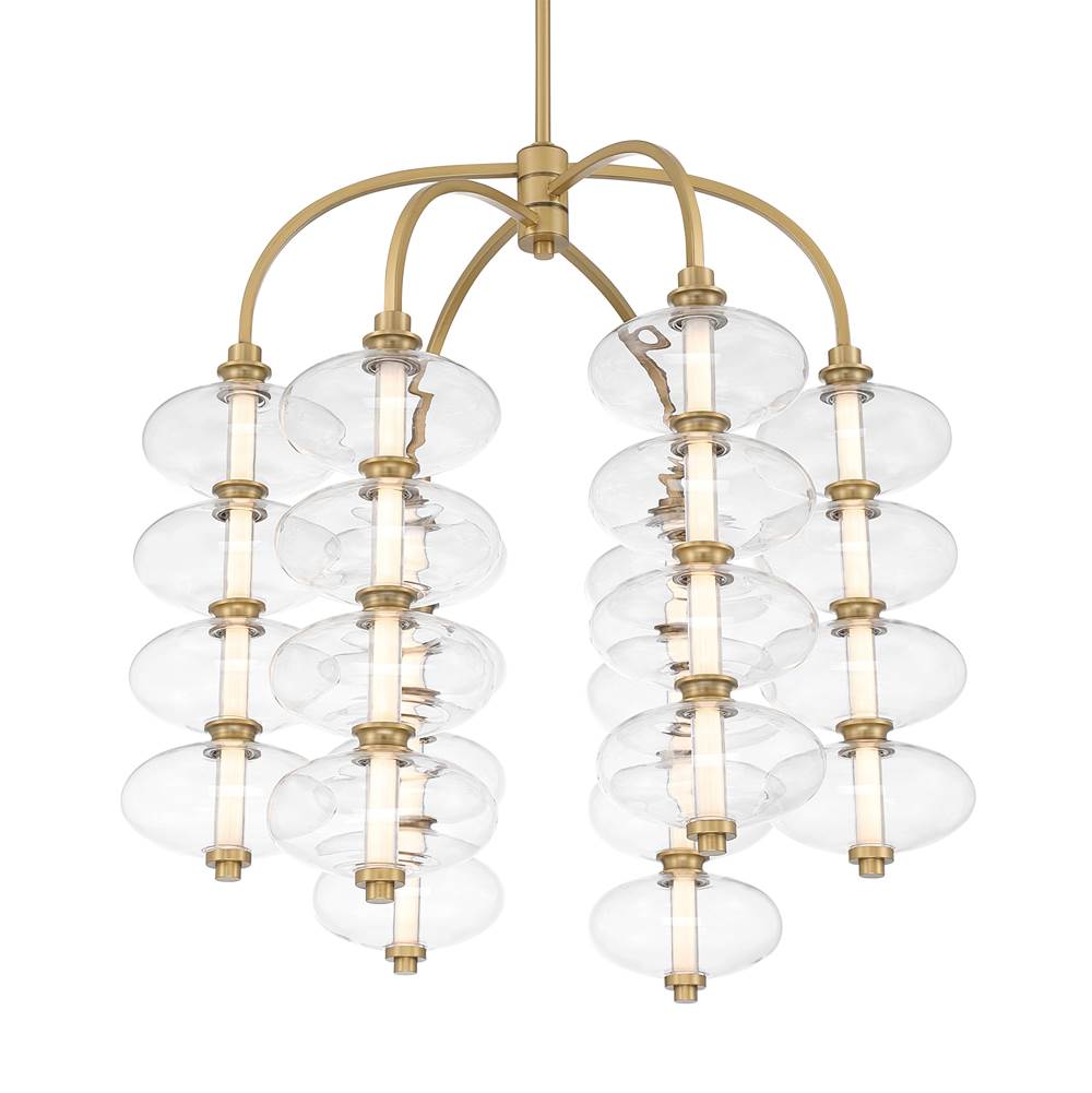Minka-Lavery 10528-732-L Legacy Brass Bollavino 24'' Led Pendant Image 1