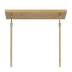 Minka-Lavery 3639-732 Legacy Brass Veil 48'' 6-light Linear Chandelier Image 4