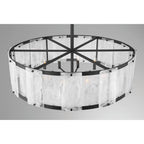 Minka-Lavery 3638-899 Dark Matte Black Veil 37.5'' 10-light Pendant Image 6