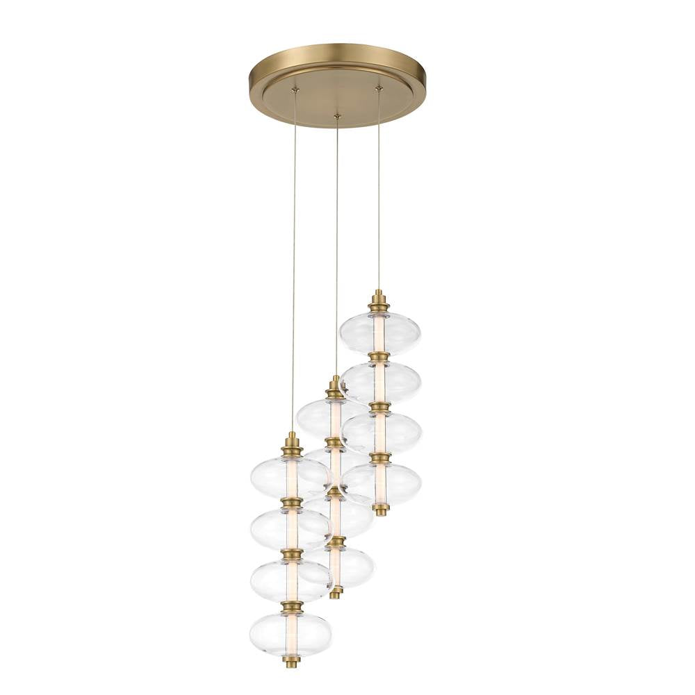 Minka-Lavery 10526-732-L Legacy Brass Bollavino 13'' Led Pendant Image 7