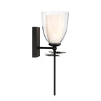 Minka-Lavery 10251-899 Dark Matte Black Elowen 14.25'' High 1-light Bath Sconce Image 6