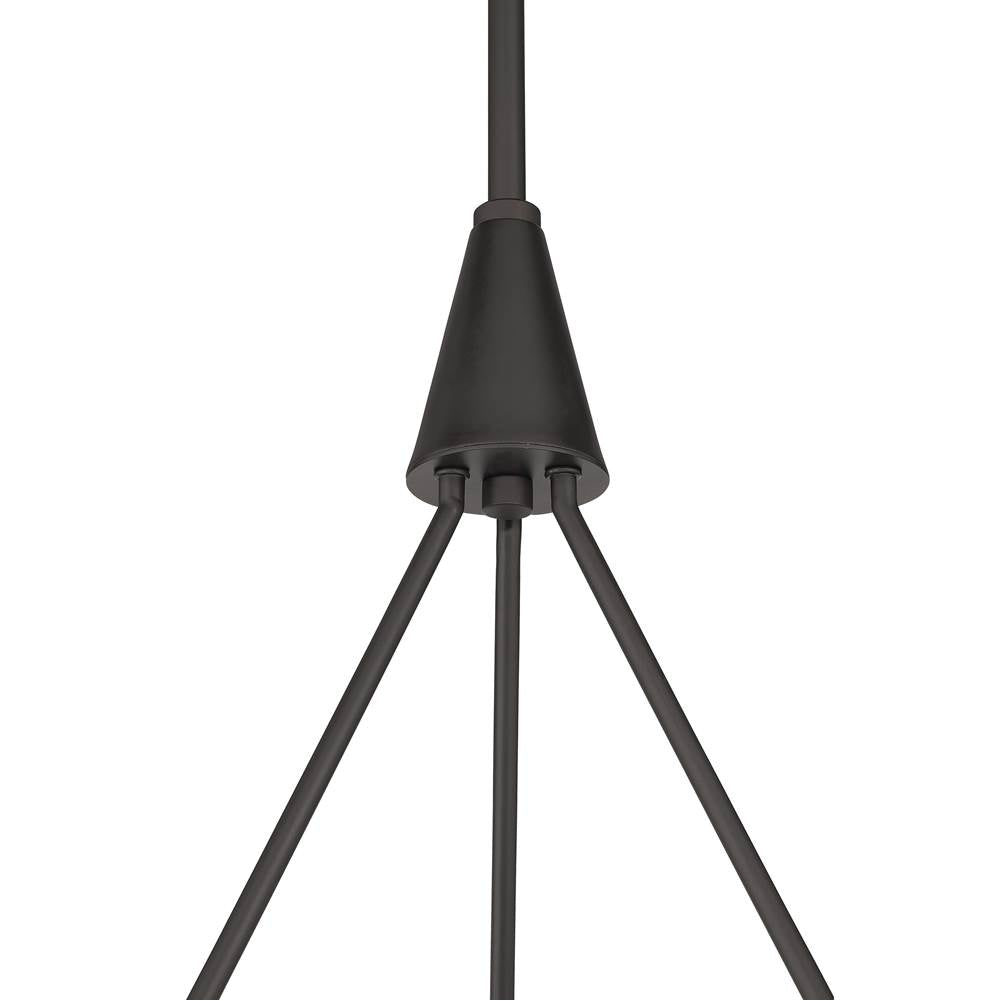 Minka-Lavery 3475-860-L Dark Bronze With Faux Alabaster Velaris 24'' Led Pendant Image 7