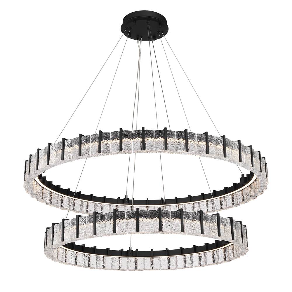Minka-Lavery 2419-899-L Dark Matte Black Sevryn 44.5'' Led Chandelier Image 8