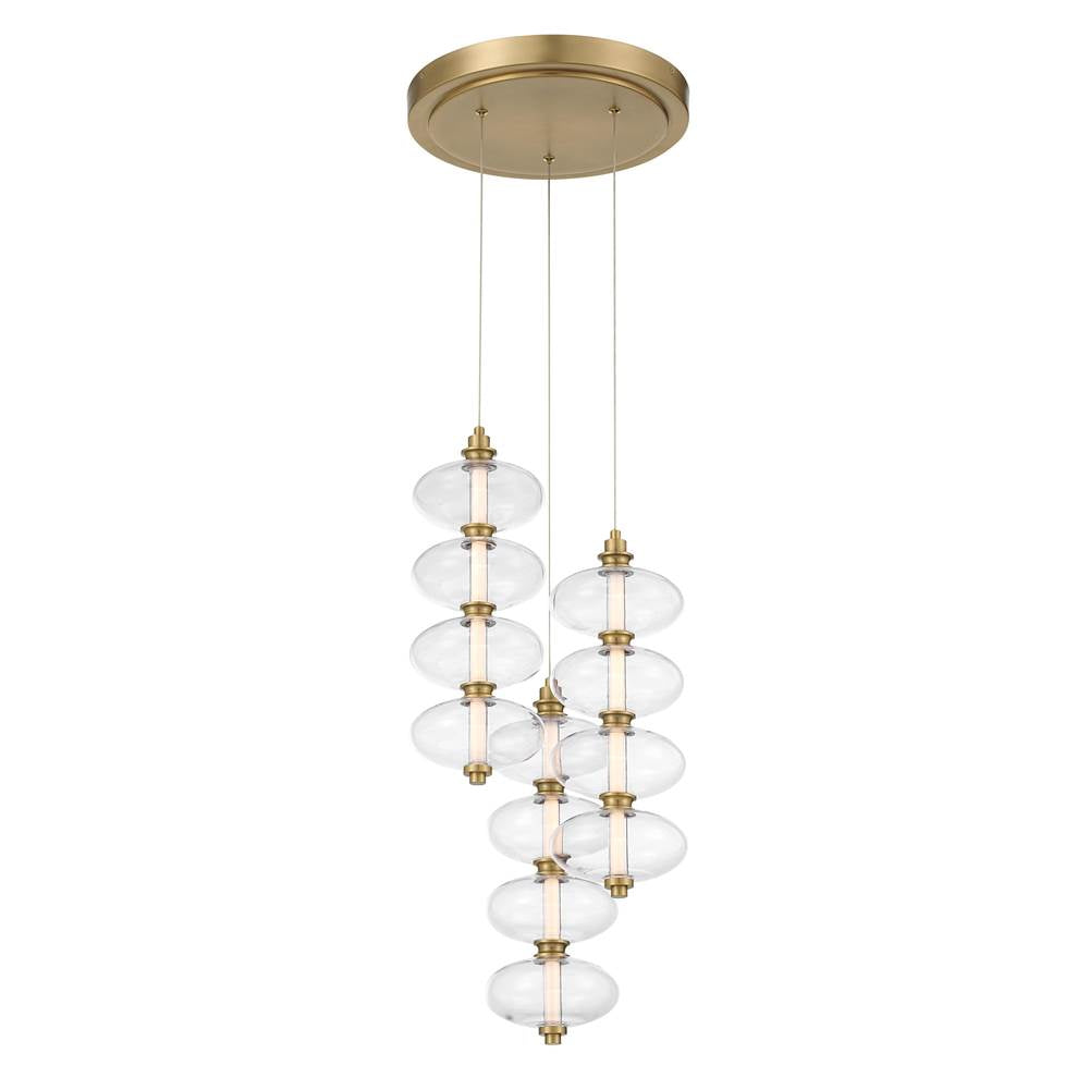Minka-Lavery 10526-732-L Legacy Brass Bollavino 13'' Led Pendant Image 1