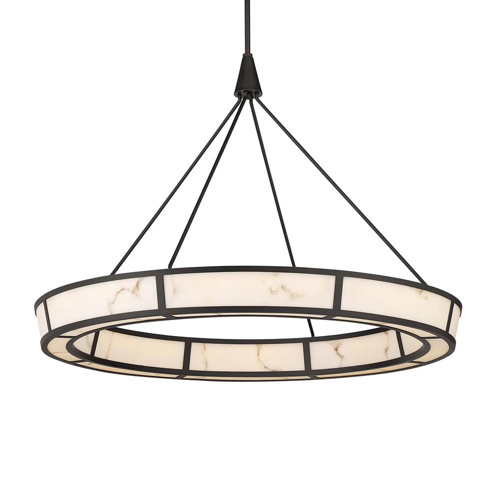 Minka-Lavery 3476-860-L Dark Bronze Velaris 36.25'' Led Pendant Image 1