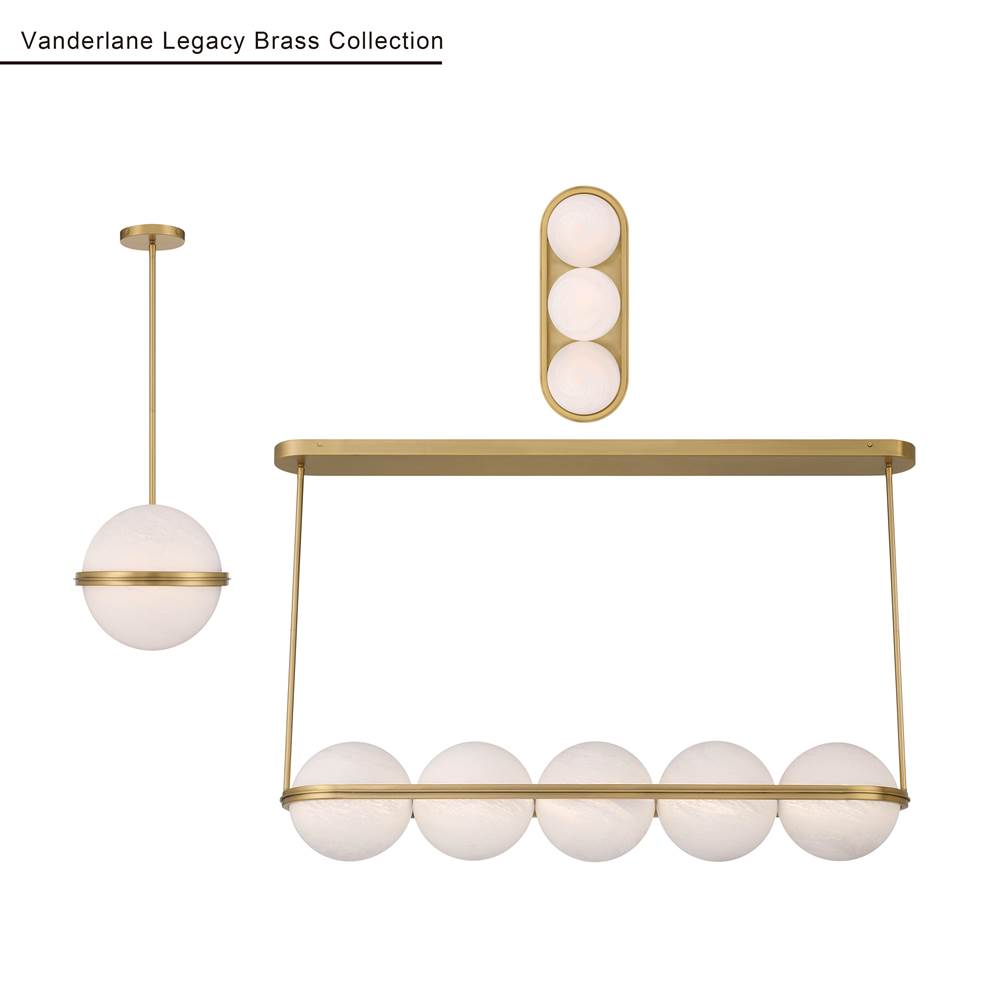 Minka-Lavery 10153-732-L Legacy Brass Vanderlane 16.75'' High Led Wall Sconce Image 2
