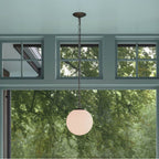 Minka-Lavery 5212-860 Dark Bronze Marbelle 10'' 1-light Mini Pendant Image 4