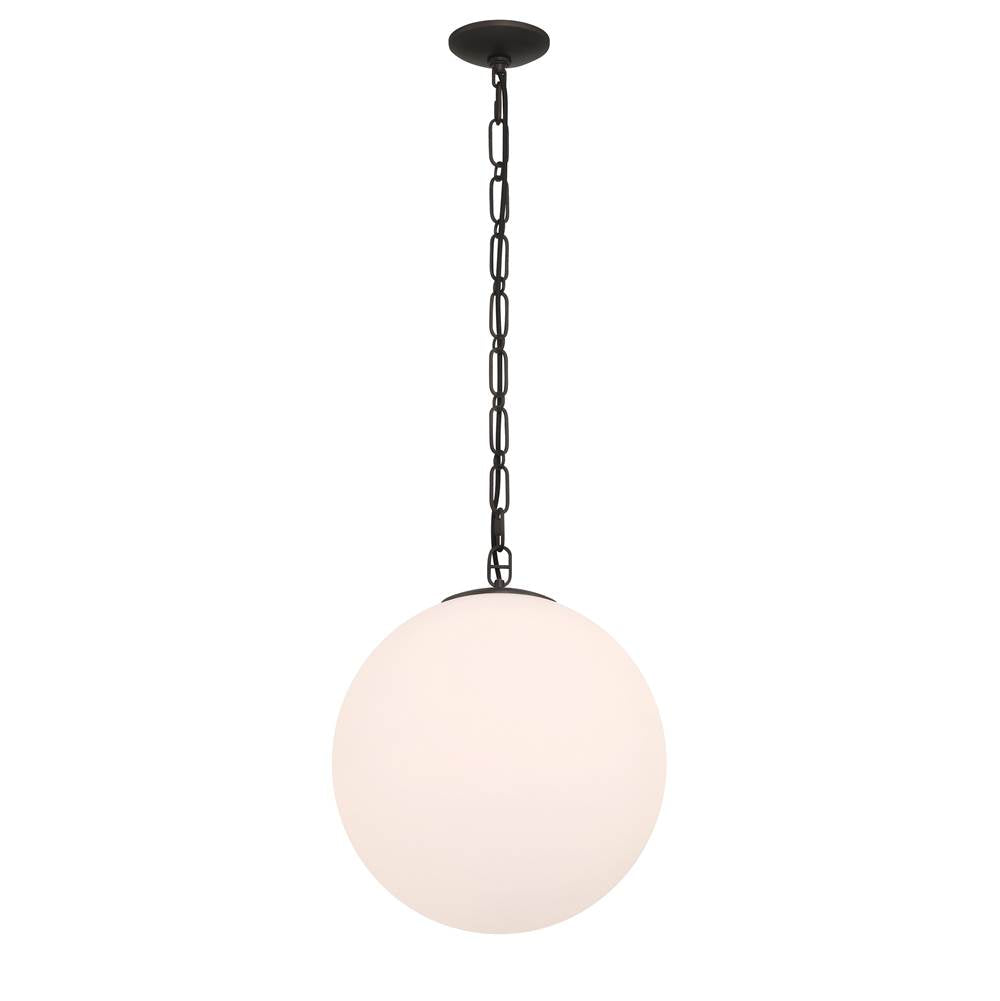 Minka-Lavery 5213-860 Dark Bronze Marbelle 15.75'' 1-light Pendant Image 9