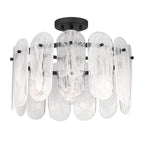 Minka-Lavery 2596-899 Dark Matte Black Oldmill 18.25'' 3-light Semi-flush Mount Image 7