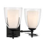 Minka-Lavery 10252-899 Dark Matte Black Elowen 13.25'' Wide 2-light Vanity Image 8