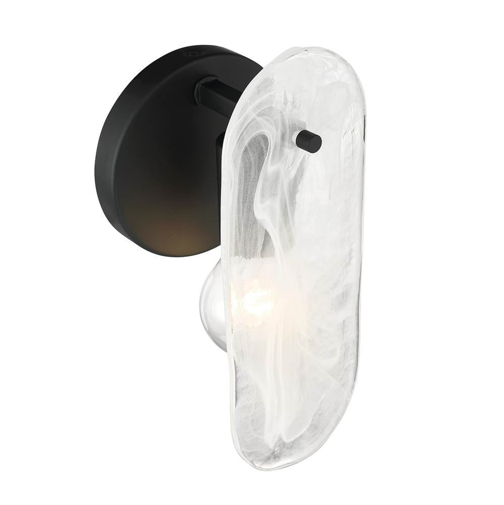 Minka-Lavery 2591-899 Dark Matte Black Oldmill 9.75'' High 1-light Wall Sconce Image 6