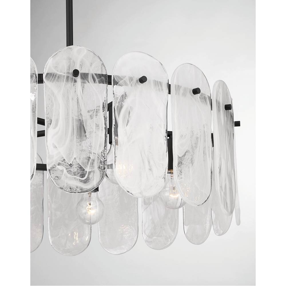 Minka-Lavery 2595-899 Dark Matte Black Oldmill 25'' 5-light Pendant Image 7