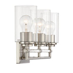Minka-Lavery 2643-84 Brushed Nickel Binsly 24'' Wide 3-light Vanity Image 7