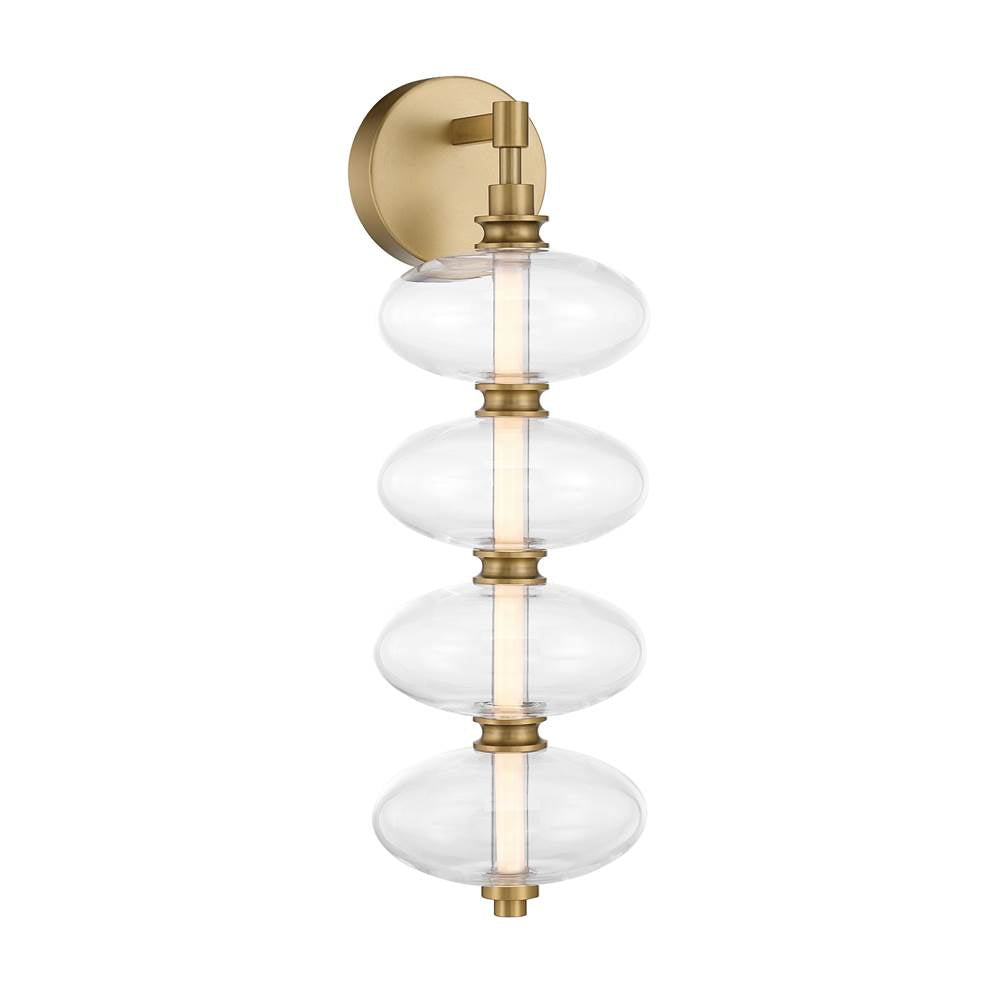Minka-Lavery 10522-732-L Legacy Brass Bollavino 18.5'' High Led Wall Sconce Image 1