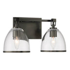 Minka-Lavery 15022-749 Rustic Gun Metal Wynnfrost 15'' Wide 2-light Vanity Image 9